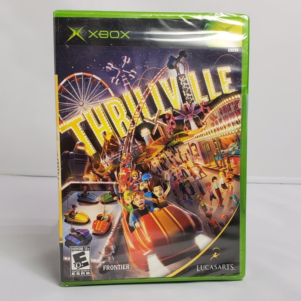Thrillville XBOX 2006 First Print New Sealed